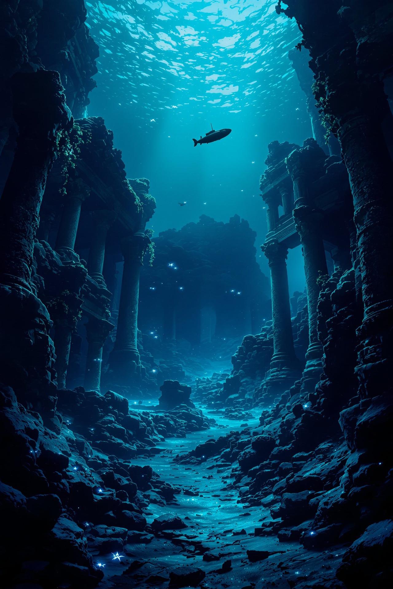 云播影院作品深海探秘海报